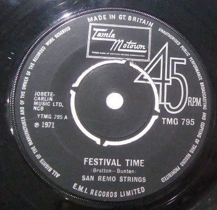 San Remo Golden Strings - Festival Time - laurelcanyonvinyl
