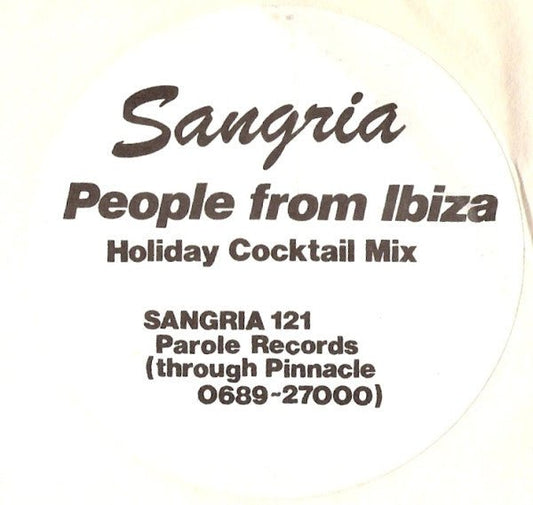Sangria (2) - People From Ibiza (Holiday Cocktail Mix) - laurelcanyonvinyl