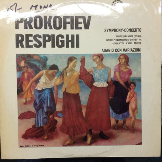 Sergei Prokofiev, Ottorino Respighi - Symphony-Concerto / Adagio Con Variazioni - laurelcanyonvinyl
