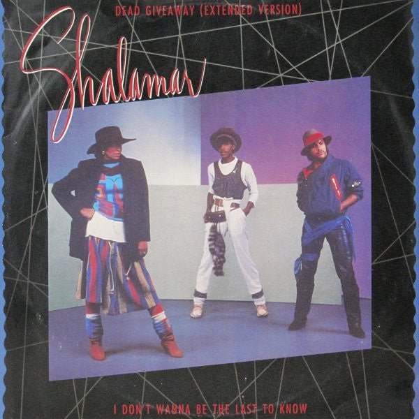 Shalamar - Dead Giveaway - laurelcanyonvinyl