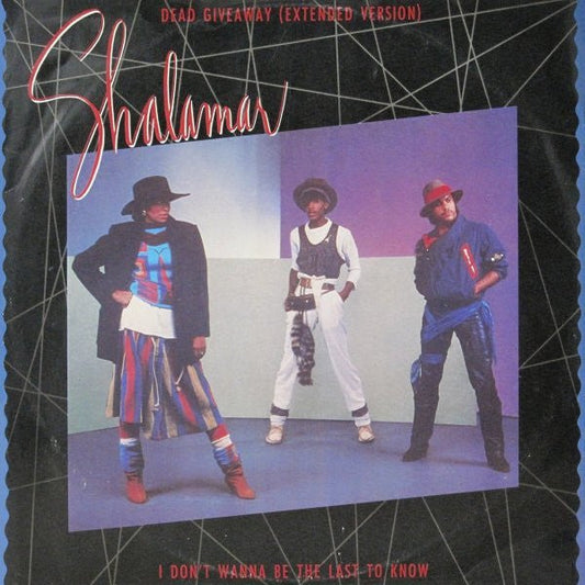 Shalamar - Dead Giveaway - laurelcanyonvinyl