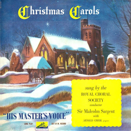 Sir Malcolm Sargent And The Royal Choral Society - Christmas Carols - laurelcanyonvinyl