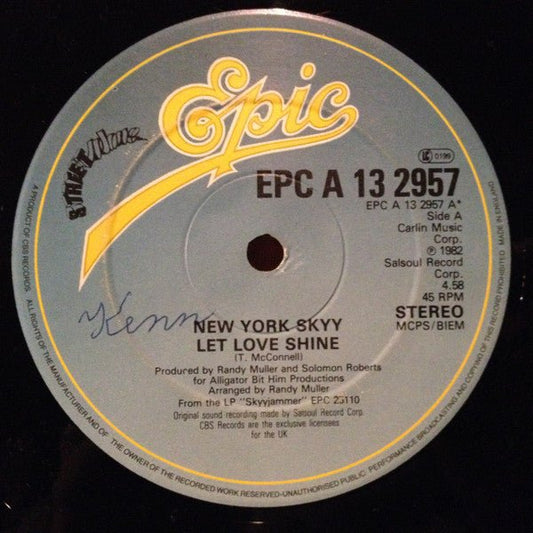 Skyy - Let Love Shine - laurelcanyonvinyl