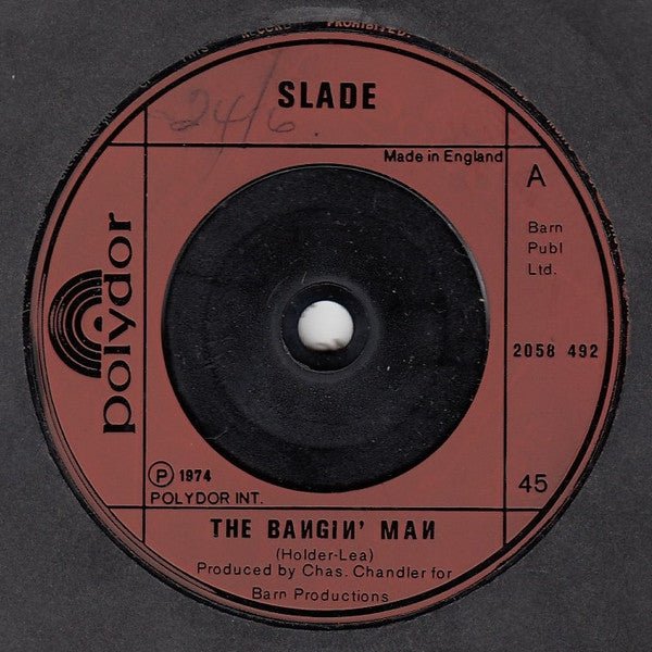 Slade - The Bangin' Man - laurelcanyonvinyl