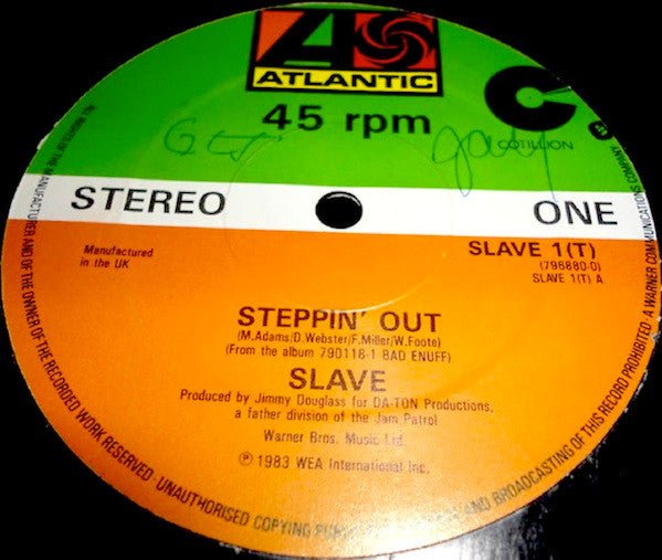 Slave - Steppin' Out - laurelcanyonvinyl