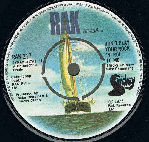 Smokie - Don't Play Your Rock 'N' Roll To Me - laurelcanyonvinyl