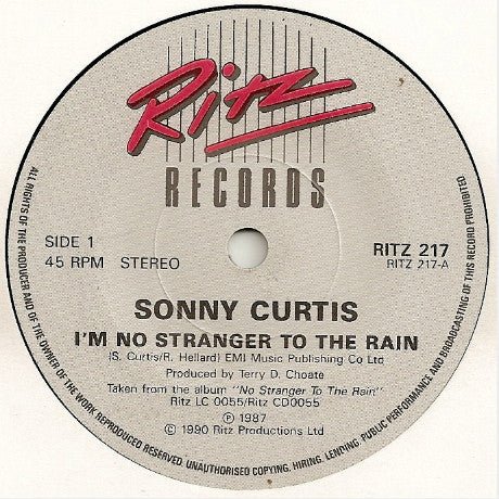 Sonny Curtis - I'm No Stranger To The Rain - laurelcanyonvinyl