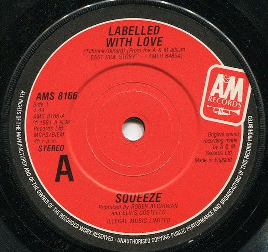 Squeeze (2) - Labelled With Love - laurelcanyonvinyl