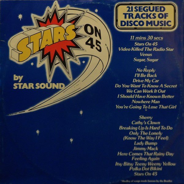 Stars On 45 - Stars On 45 - laurelcanyonvinyl