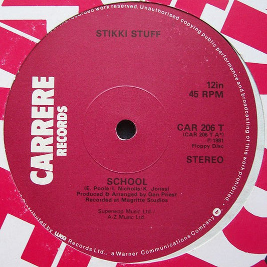 Stikki Stuff - School - laurelcanyonvinyl