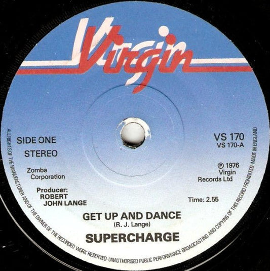 Supercharge (2) - Get Up And Dance - laurelcanyonvinyl