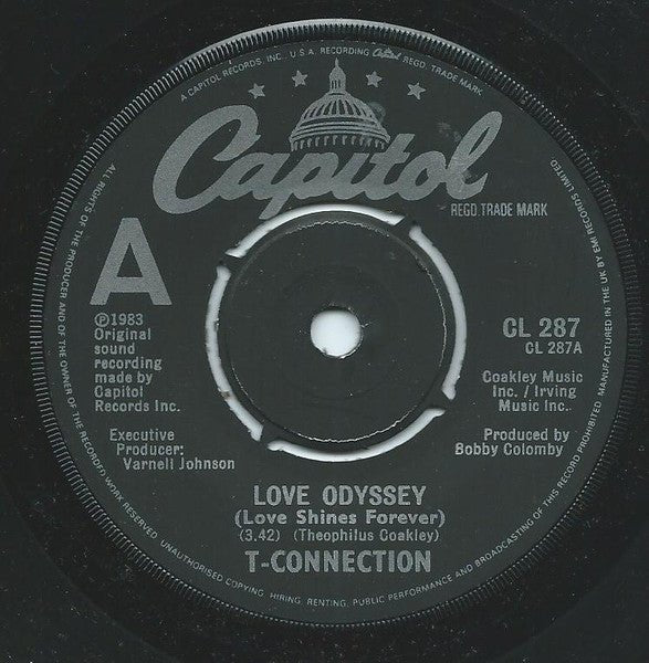 T-Connection - Love Odyssey (Love Shines Forever) - laurelcanyonvinyl