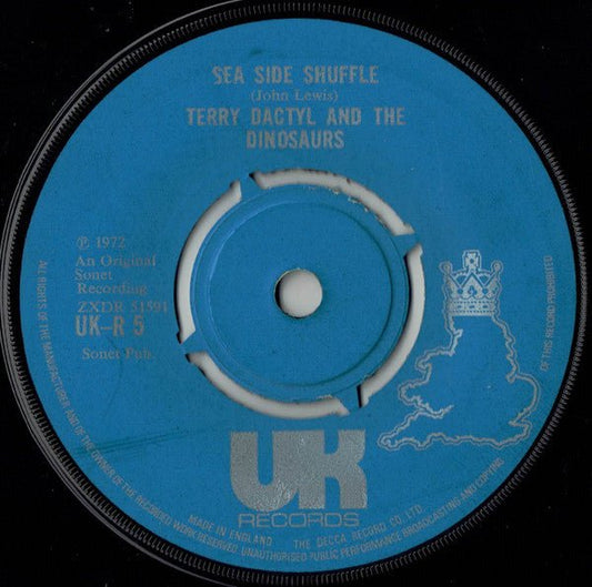 Terry Dactyl And The Dinosaurs - Sea Side Shuffle - laurelcanyonvinyl