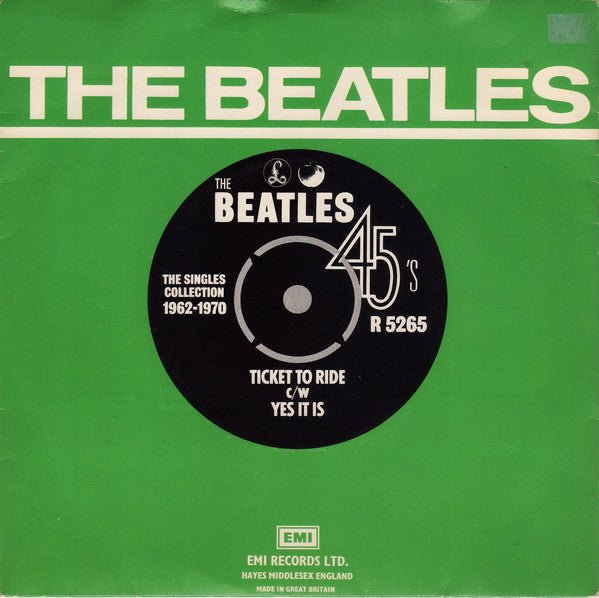 The Beatles - Ticket To Ride c/w Yes It Is - laurelcanyonvinyl