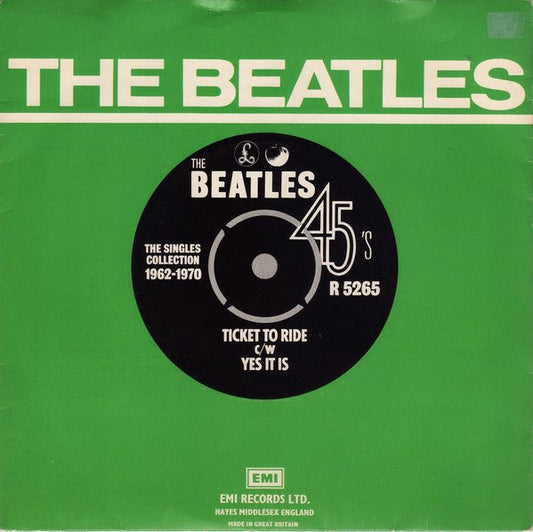 The Beatles - Ticket To Ride c/w Yes It Is - laurelcanyonvinyl
