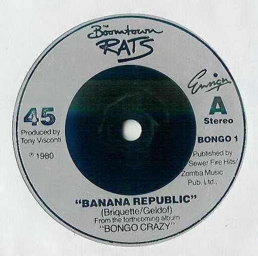 The Boomtown Rats - Banana Republic - laurelcanyonvinyl