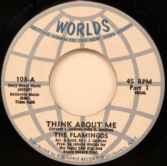The Flamingos - Think About Me - laurelcanyonvinyl