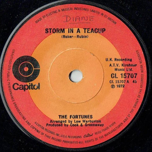 The Fortunes - Storm In A Teacup - laurelcanyonvinyl
