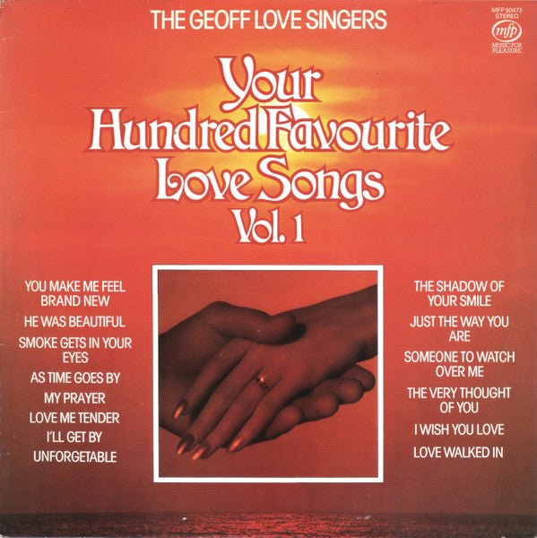 The Geoff Love Singers - Your Hundred Favourite Love Songs Vol. 1 - laurelcanyonvinyl