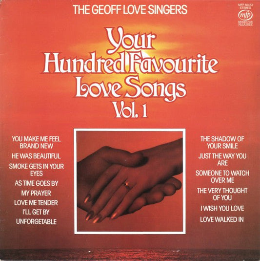 The Geoff Love Singers - Your Hundred Favourite Love Songs Vol. 1 - laurelcanyonvinyl