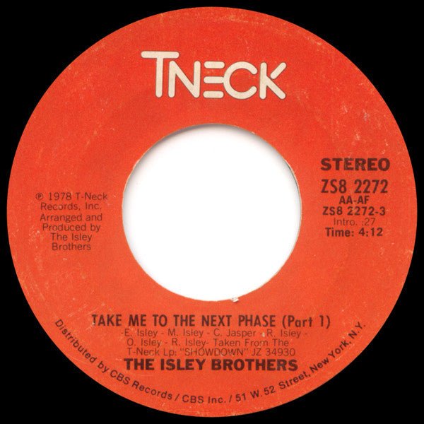 The Isley Brothers - Take Me To The Next Phase - laurelcanyonvinyl