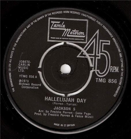 The Jackson 5 - Hallelujah Day - laurelcanyonvinyl
