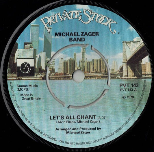 The Michael Zager Band - Let's All Chant - laurelcanyonvinyl