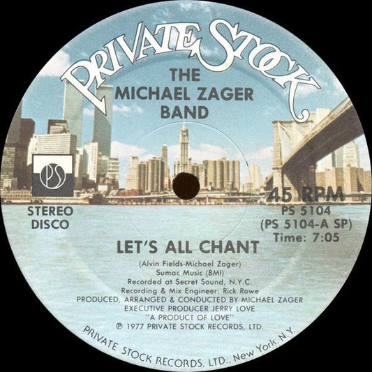 The Michael Zager Band - Let's All Chant / Love Express - laurelcanyonvinyl