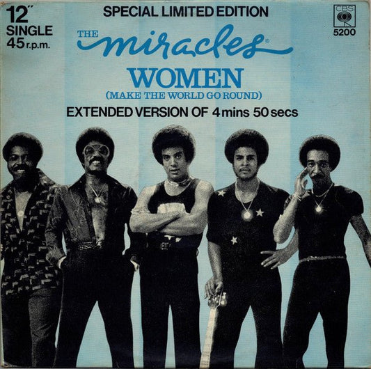 The Miracles - Women (Make The World Go 'Round) - laurelcanyonvinyl