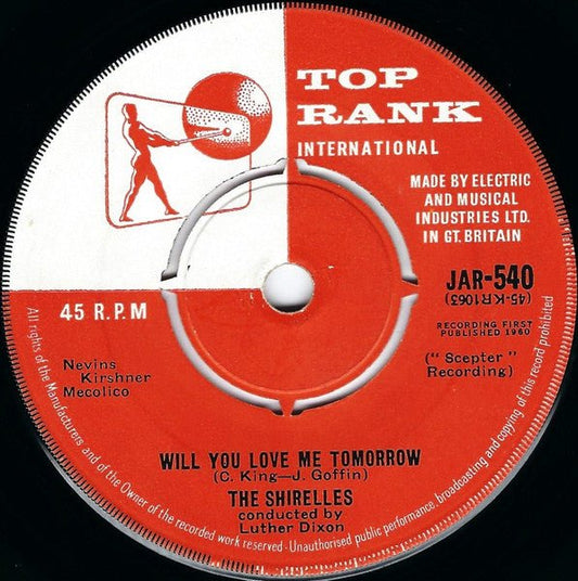 The Shirelles - Will You Love Me Tomorrow - laurelcanyonvinyl