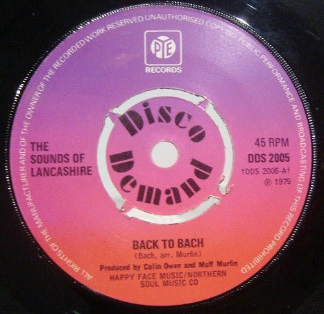 The Sounds Of Lancashire - Back To Bach - laurelcanyonvinyl