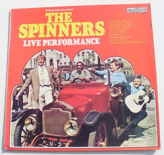 The Spinners - Live Performance - laurelcanyonvinyl