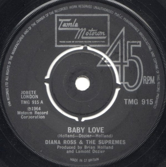 The Supremes - Baby Love - laurelcanyonvinyl