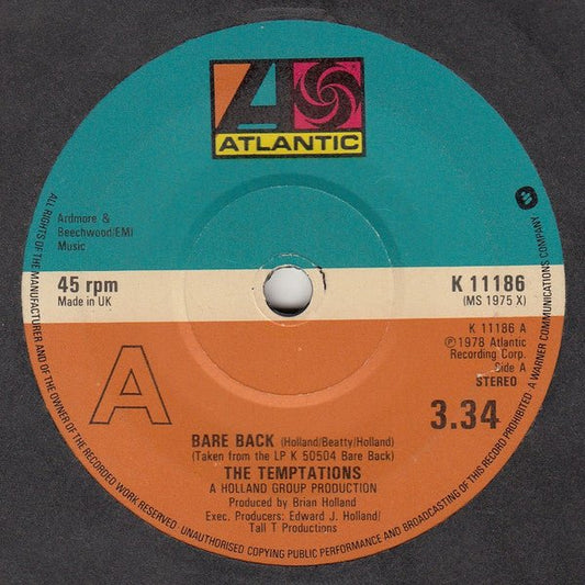 The Temptations - Bare Back - laurelcanyonvinyl