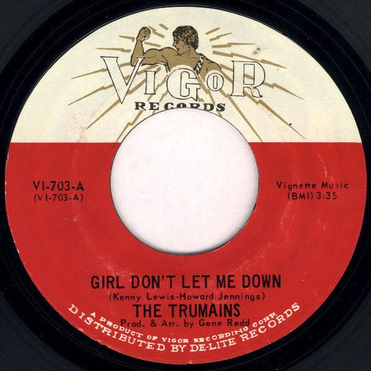 The Trumains - Girl Don't Let Me Down / You Are Nice - laurelcanyonvinyl