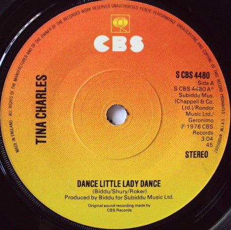 Tina Charles - Dance Little Lady Dance - laurelcanyonvinyl