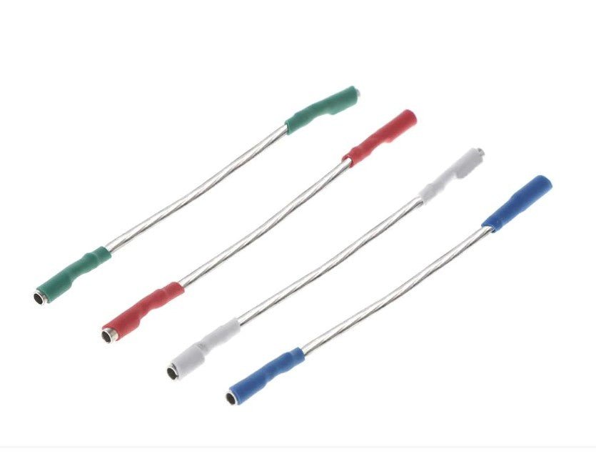Head Shell Lead Out Wires - Pure Silver - laurelcanyonvinyl