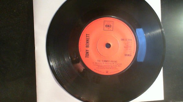 Tony Bennett - The Summer Knows / Somewhere Along The Line - laurelcanyonvinyl