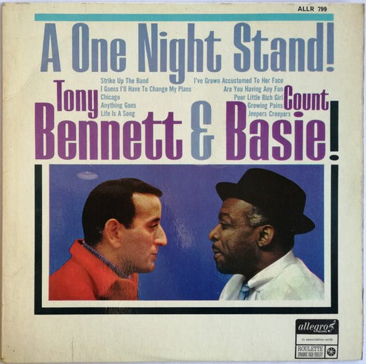 Tony Bennett With Count Basie Orchestra - One Night Stand - laurelcanyonvinyl