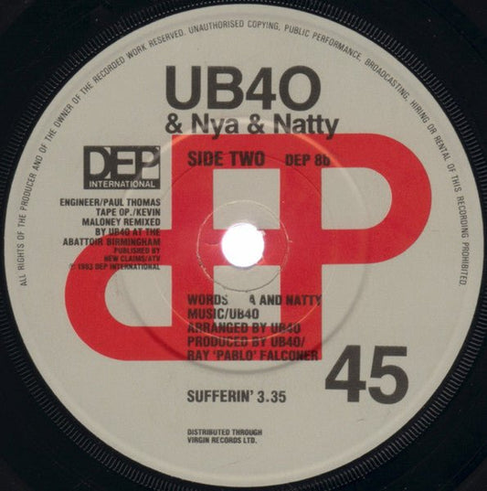 UB40 - Please Don't Make Me Cry - laurelcanyonvinyl