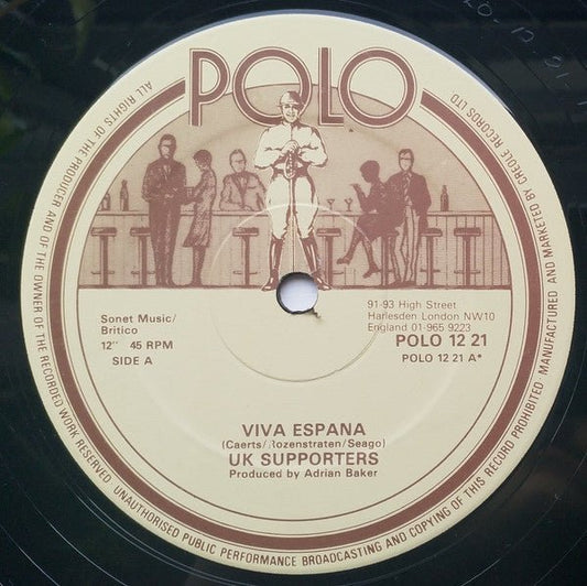 UK Supporters - Viva Espana / We Are Magic - laurelcanyonvinyl