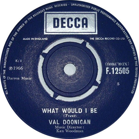 Val Doonican - What Would I Be - laurelcanyonvinyl