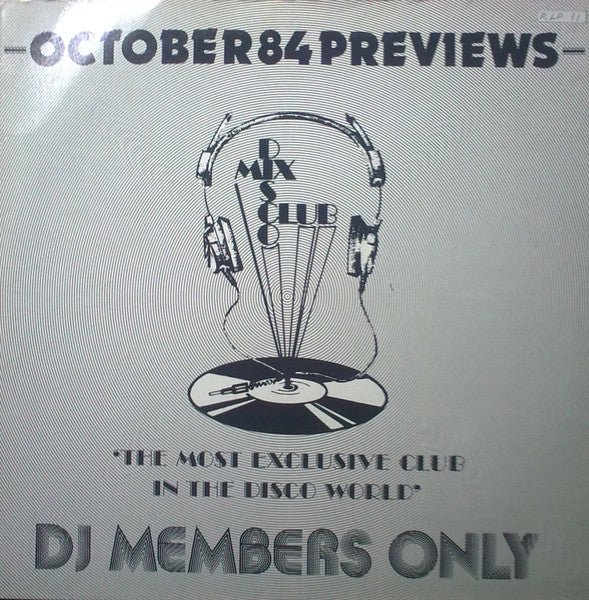 Various - October 84 Previews - laurelcanyonvinyl