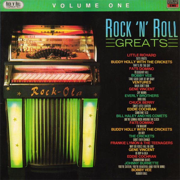 Various - Rock 'N' Roll Greats (Volume One) - laurelcanyonvinyl