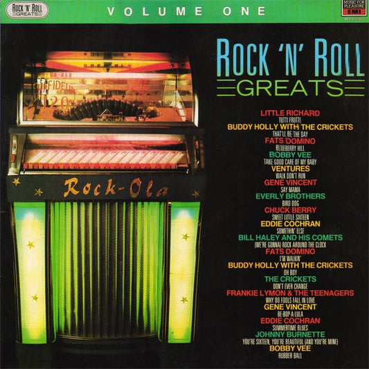 Various - Rock 'N' Roll Greats (Volume One) - laurelcanyonvinyl