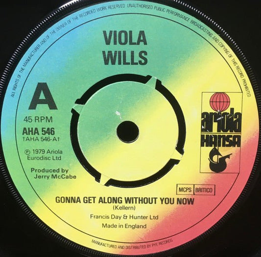 Viola Wills - Gonna Get Along Without You Now - laurelcanyonvinyl