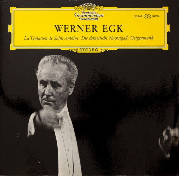 Werner Egk - La Tentation De Saint Antoine / Die Chinesische Nachtigall / Geigenmusik - laurelcanyonvinyl