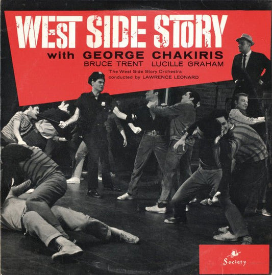 "West Side Story" 1963 London Cast, Orchestra Conducted By Lawrence Leonard With George Chakiris, Bruce Trent, Lucille Graham - West Side Story - laurelcanyonvinyl