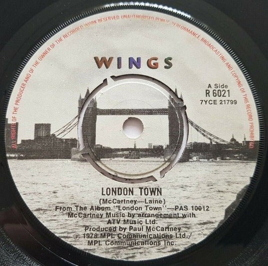Wings (2) - London Town - laurelcanyonvinyl
