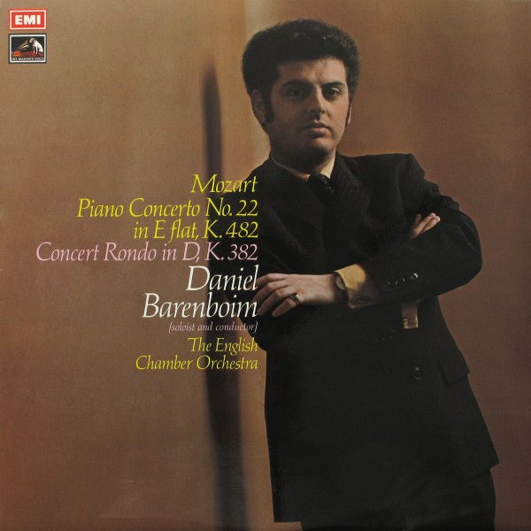 Wolfgang Amadeus Mozart, Daniel Barenboim, English Chamber Orchestra - Piano Concerto No. 22 In E Flat, K.482 / Concert Rondo In D, K.382 - laurelcanyonvinyl